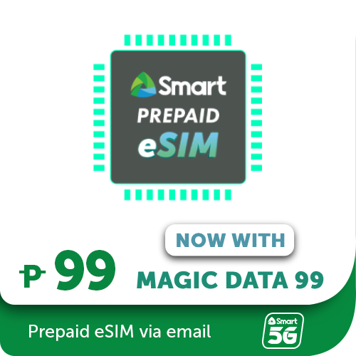 Prepaid Digital eSIM with Magic Data 99